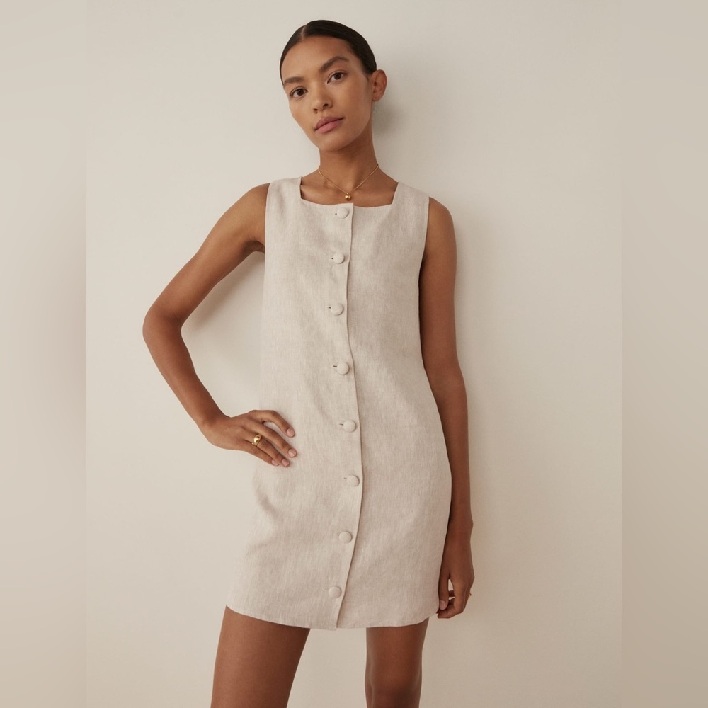 Reformation Danna Linen Dress
